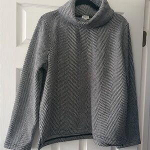 J. Crew Black and White Women's Sweater